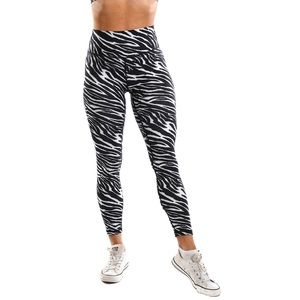 Small Zebra scrunch leggings